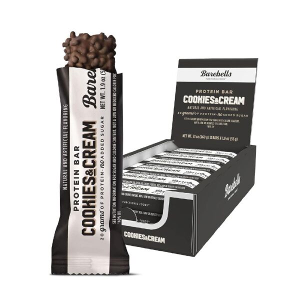 Barebells Protein Bars Cookies & Cream - 12 Count, 1.9oz Bars