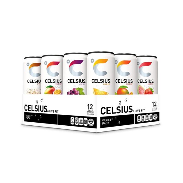 ELSIUS Assorted Flavors Official Variety Pack, Functional Essential Energy Drinks