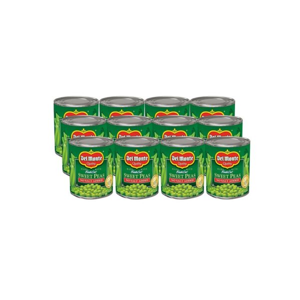 Del Monte Canned Fresh Cut Sweet Peas No Salt Added