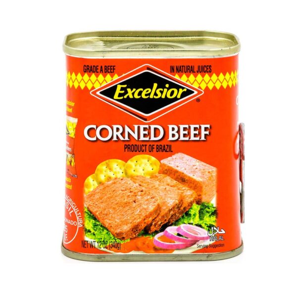 EXCELSIOR Corned Beef in Natural Juices, 12 Ounce