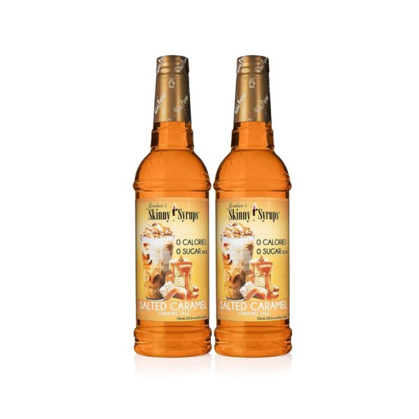 Jordan's Skinny Syrups Salted Caramel, Sugar Free Flavoring Syrup