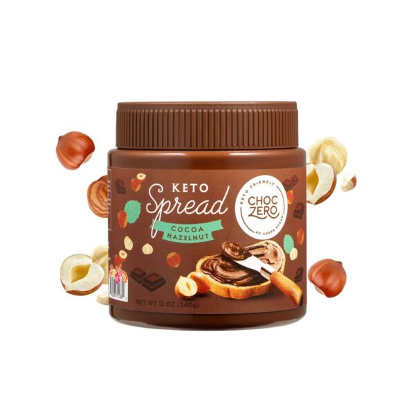 ChocZero Keto Milk Chocolate Hazelnut Spread - Keto Friendly