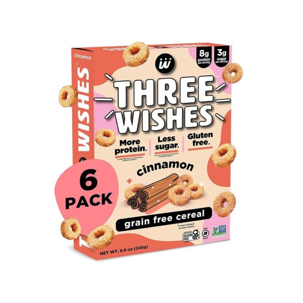 Plant-Based and Vegan Breakfast Cereal by Three Wishes