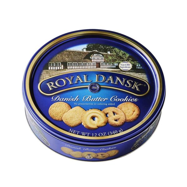 Royal Dansk Danish Cookie Selection, No Preservatives or Coloring Added