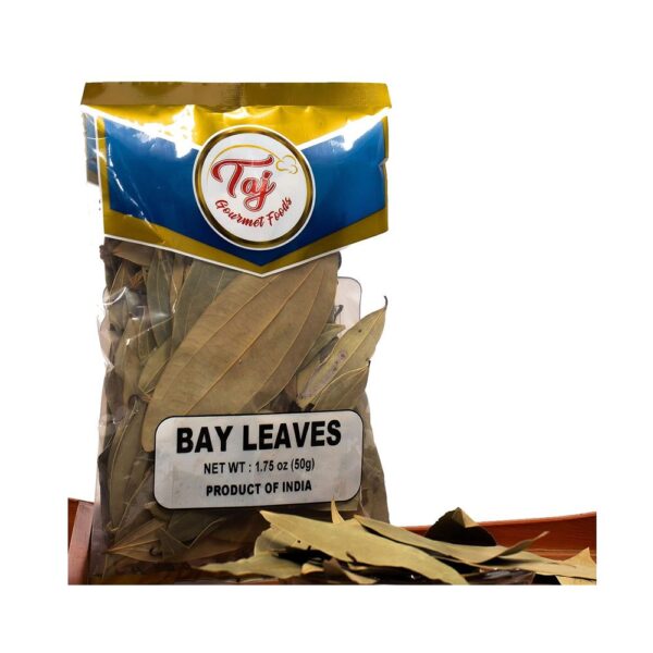 TAJ Premium Indian Bay Leaves (Tej Patta), (1.75 Ounce)